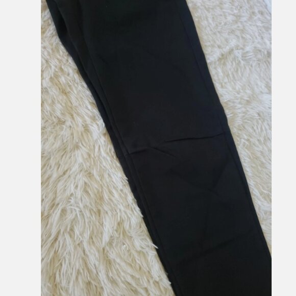 Banana Republic Mid Rise Utility Girlfriend Chino Ankle Pants Black 4 TALL NWT - Picture 10 of 12